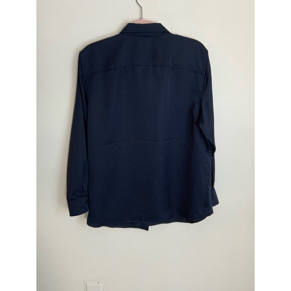 Lauren Ralph Lauren Black Label Navy‎ Blouse - Picture 4 of 6